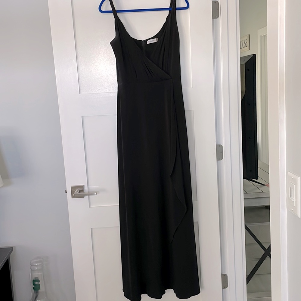 Long black Calvin Klein formal dress